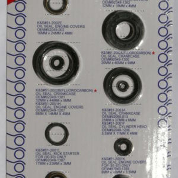 Joints spys moteur pour la KX 125 de 1988 a 1993.Merci de cliquer sur l'image pour les détails.